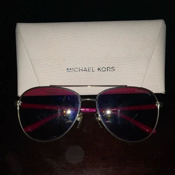 Michael Kors | Accessories | Michael Kors Pink Aviator  display picture 1